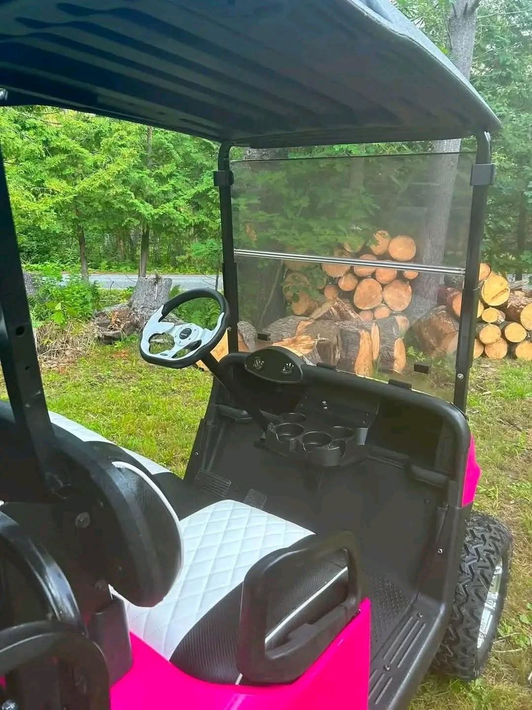 Recent 2013 E-Z-GO RXV4 SEATER Electric Golf Cart - Image 4
