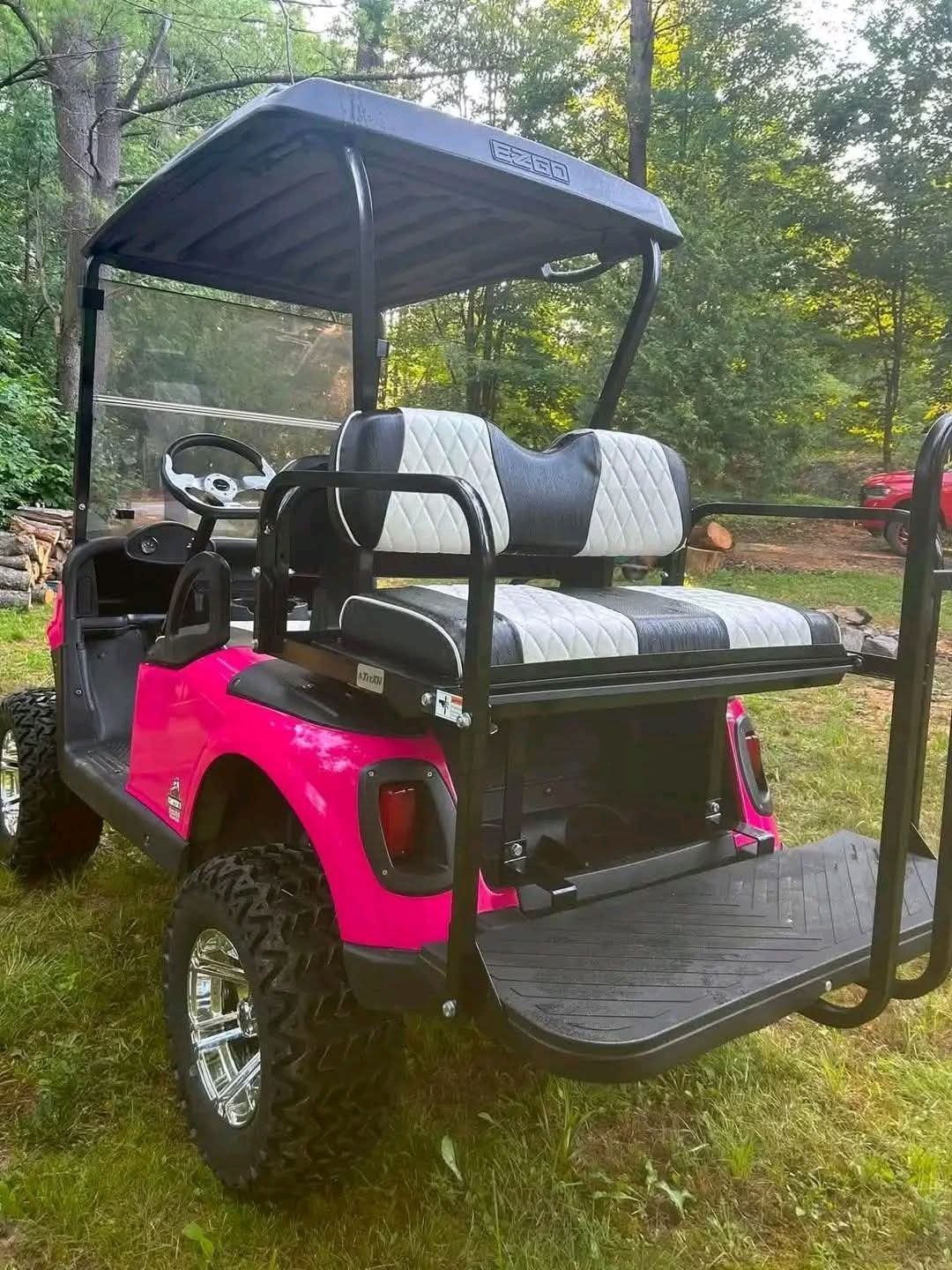 Recent 2013 E-Z-GO RXV4 SEATER Electric Golf Cart - Image 5